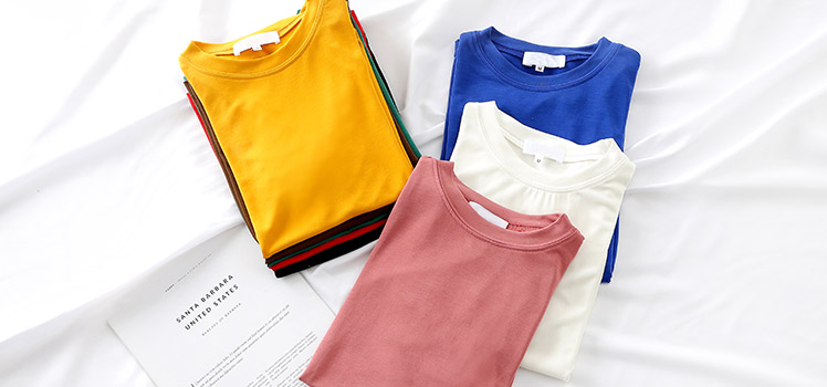 武汉夏季T恤衫定做要选对材质